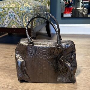 Michael Kors Shimmering Bronze Satchel